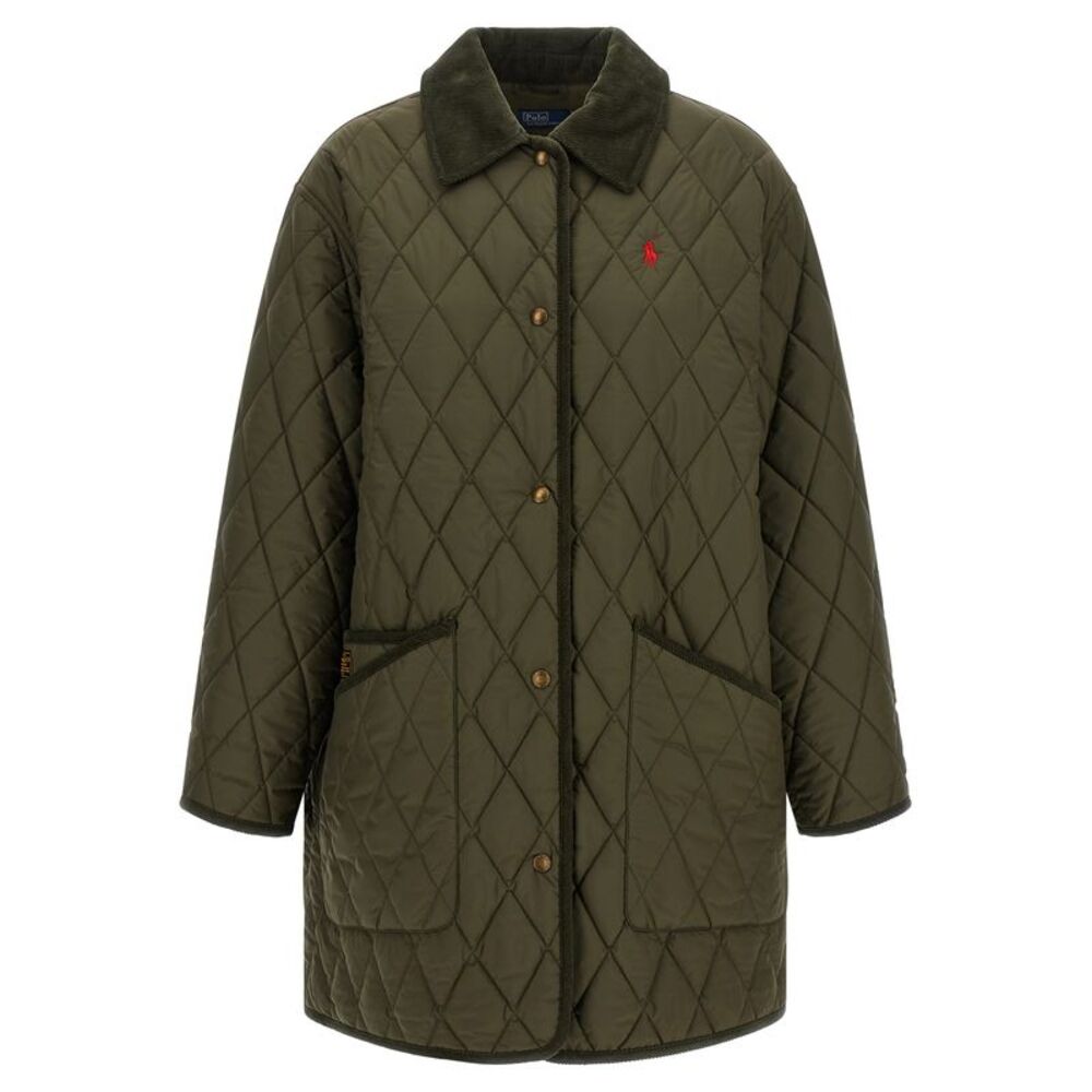Polo Ralph Lauren Bicolor Polyester Full-Length Women's Jacket